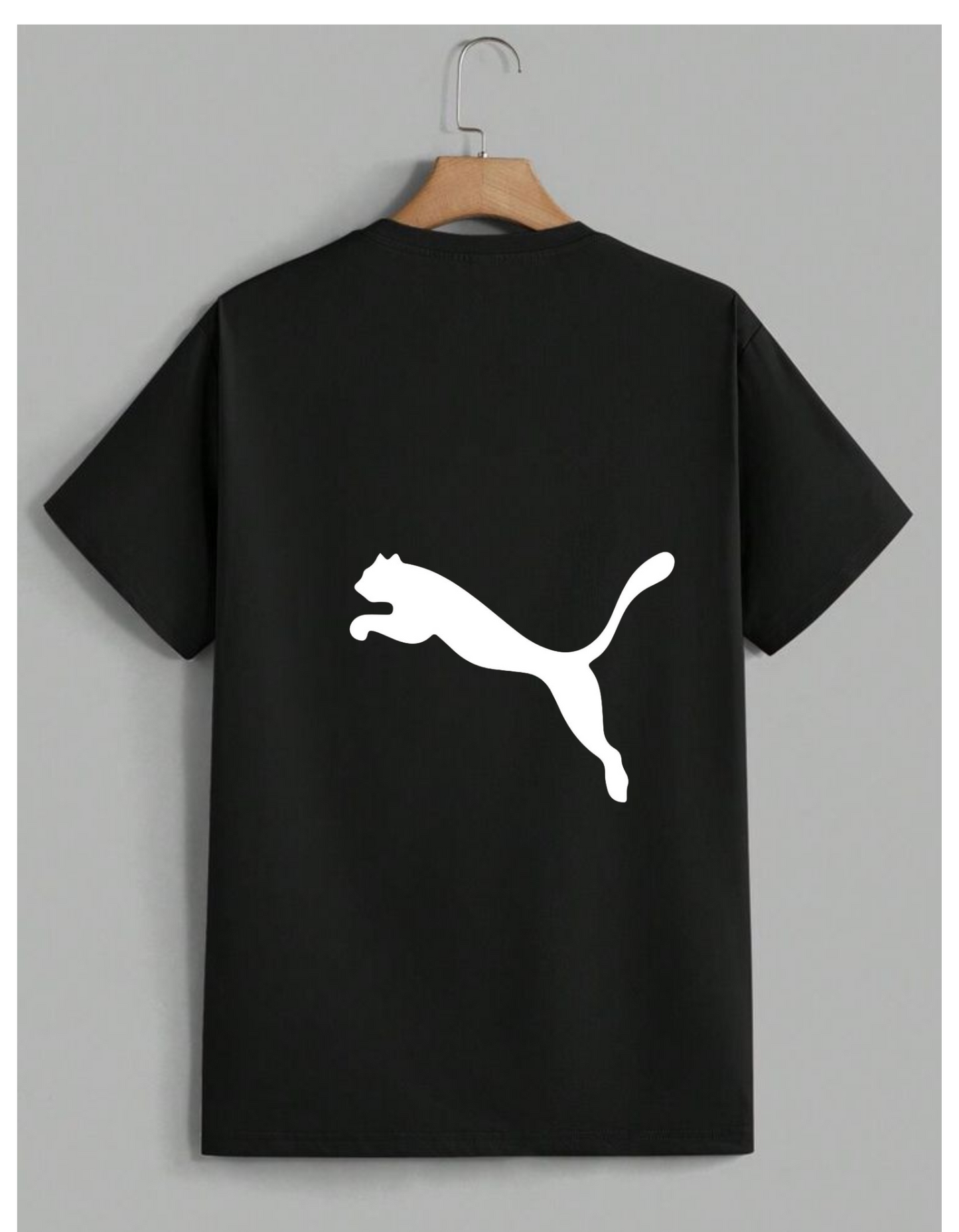 Puma branded t-shirt oversized|| Simple also