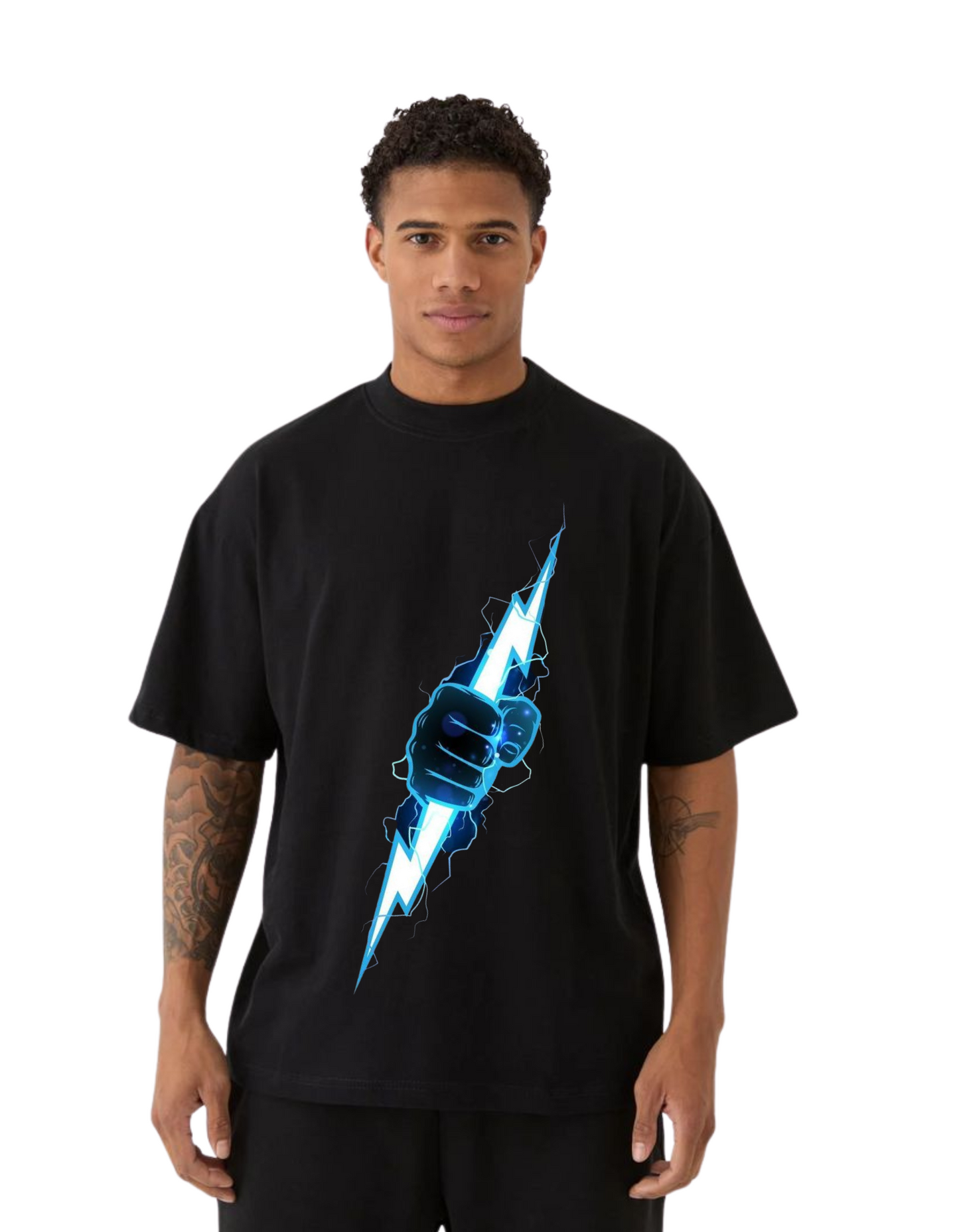 Electro Fist Power Tee – Thunder Black Edition