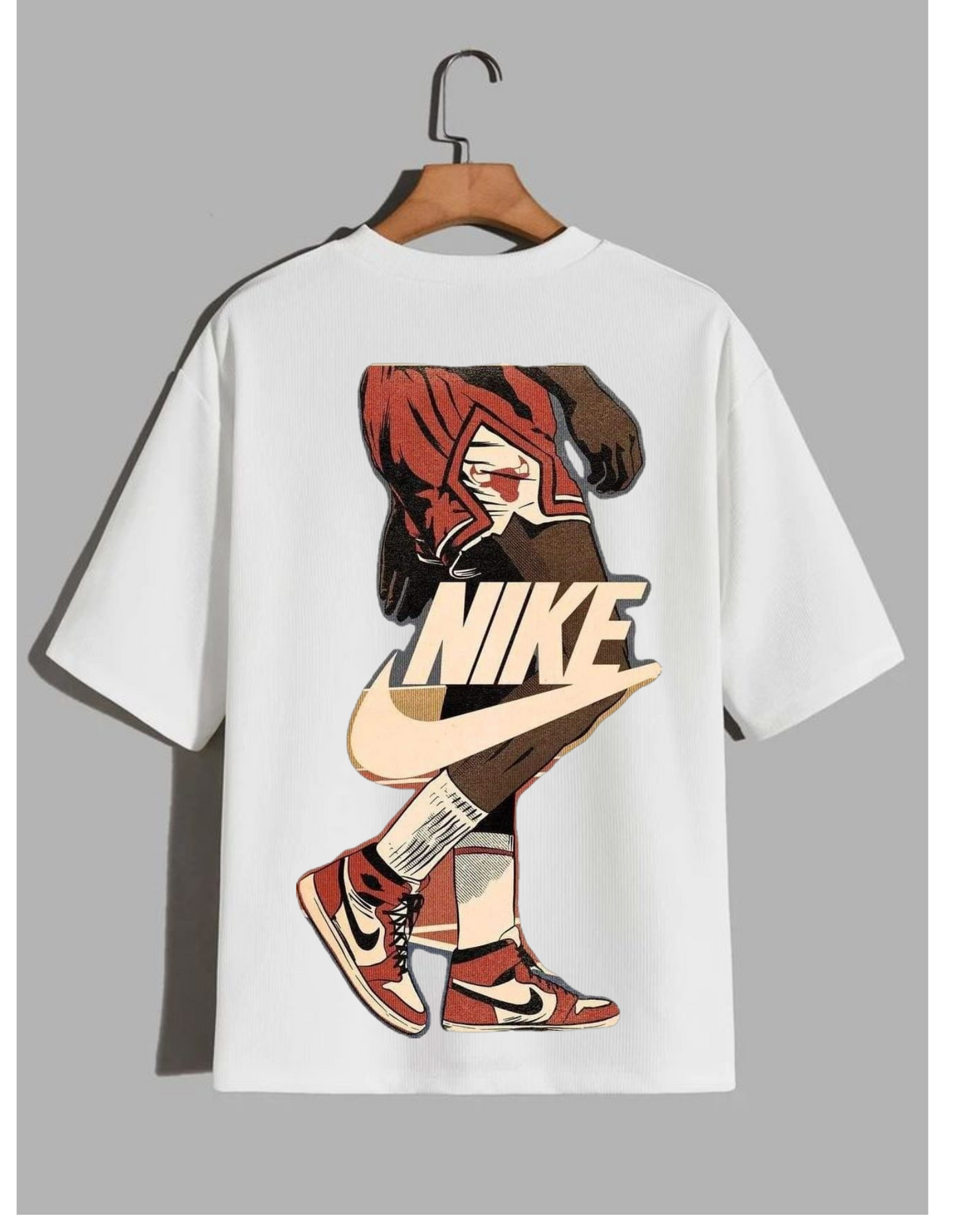 Nike Retro Streetwear Graphic T-Shirt – Oversized Fit